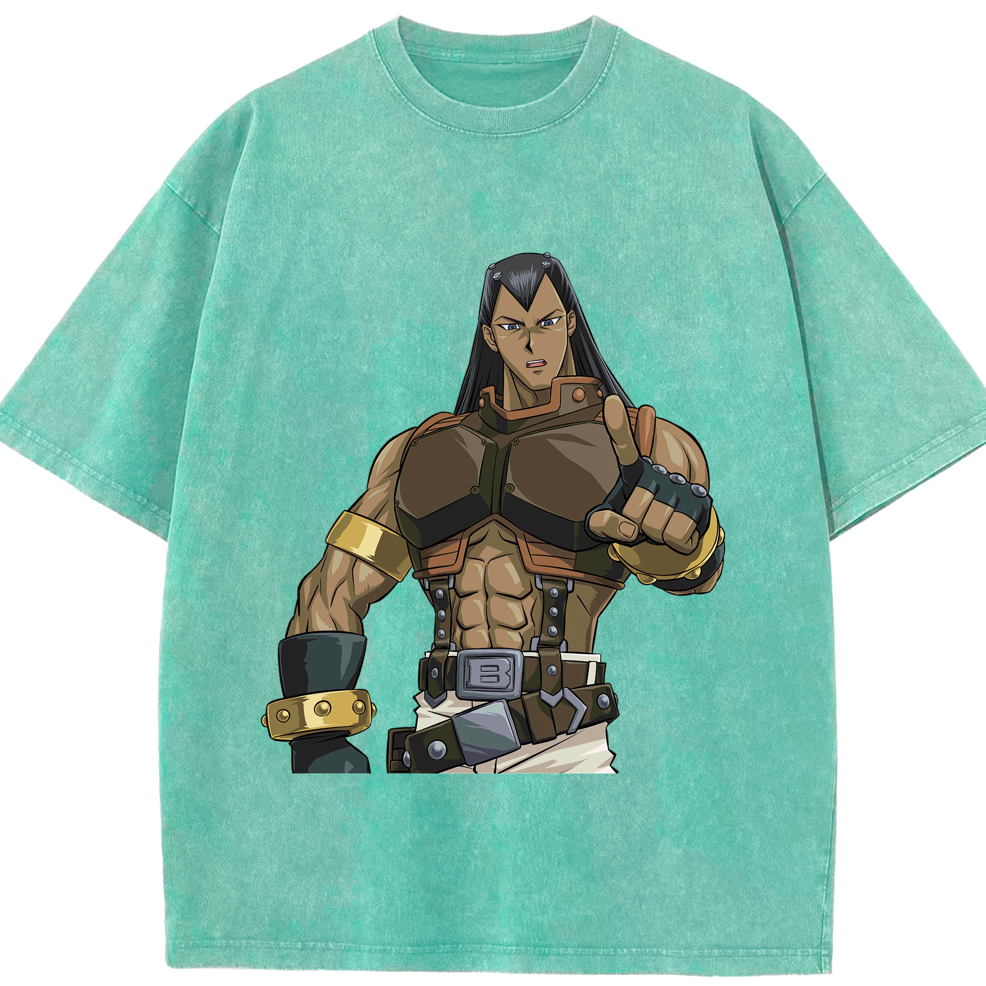 （画像用） 遊☆戯☆王 Yu-Gi-Oh! 綿100% ヴィンテージ風 半袖Tシャツ（フロントプリント）